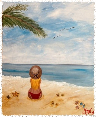 Soaking up the sun 